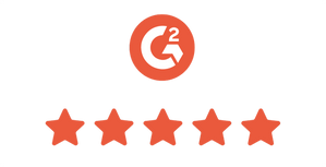 G2 logo with 5 stars